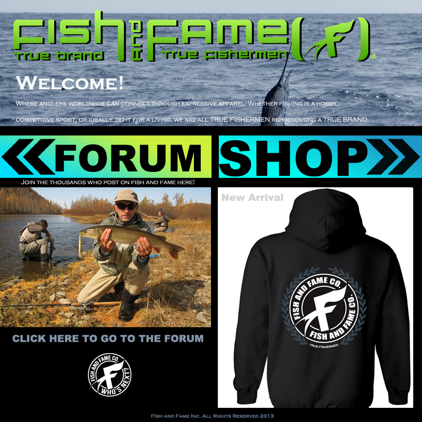 Fish and Fame | True Brand. True Fishermen